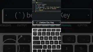JavaScript Tricks | Multiline & Template Strings  | #shorts #codingshorts