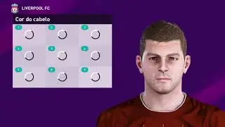 STEVEN GERRARD - FACE BUILD - PES 2020