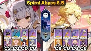 Spiral Abyss 6.5 | C3 Noelle & C6 Aether | Genshin Impact