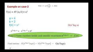 The Complexity of Recursive Algorithms