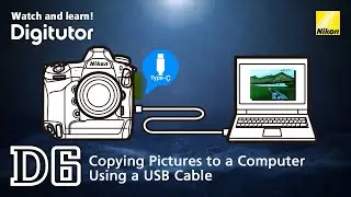 D6 #1 Copying Pictures to a Computer Using a USB Cable | Nikon Digitutor