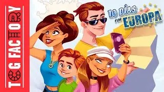 🚍✈️ 10 DÍAS POR EUROPA ✈️🚍 Tráiler de presentación del juego de mesa, en español. TCG Factory