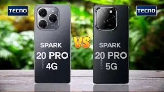 Tecno Spark 20 Pro 4G Vs Tecno Spark 20 Pro 5G