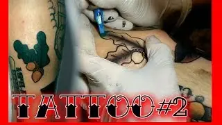 Тату Процесс#2 ЖЕЛУДИ | Tattoo process acorns
