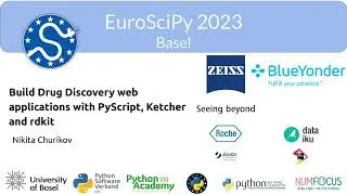 EuroSciPy 2023 - Build Drug Discovery web applications with PyScript, Ketcher and rdkit