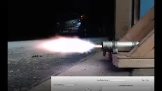 $500 Bi-Propellant Rocket Engine - Successful Hot Fire