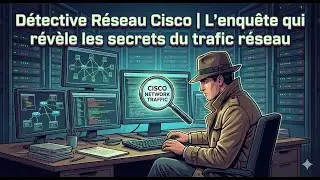 Détective Réseau Cisco | L’enquête qui révèle les secrets du trafic réseau