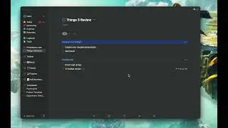 Things 3 - Organising To-dos, projects and areas