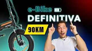 FINO A 90km con UNA RICARICA | l'e-Bike DEFINITIVA | HITWAY BK10 Recensione & Test