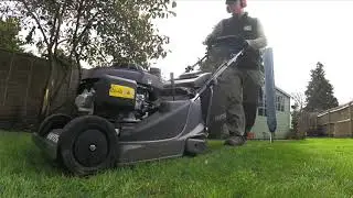 First Cut on a small Lawn