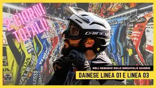 Il quartier generale Dainese e i nuovi caschi Linea 01 e Linea 03: un'abbuffata di MTB