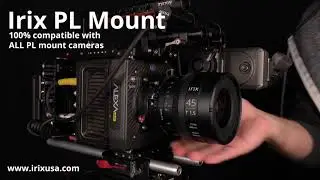 Irix Cine PL-Mount Lenses for PL Mount Cameras