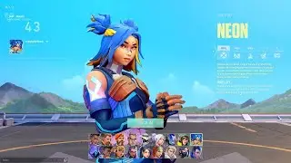 NEON Agent Select Animation & Gameplay