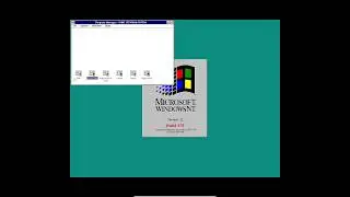 Windows NT 3.1 Build 475 Workstation in VirtualBox