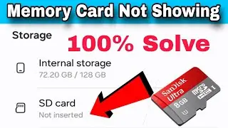 SD Card Not Interested Problem Solve