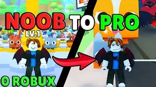 Noob to PRO With 0 ROBUX! in Pet Simulator 99 - Episode 1
