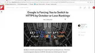 Make your site secure with https