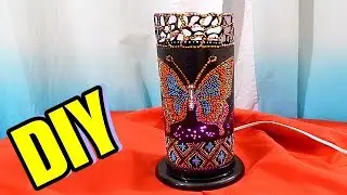 DIY Butterfly-shaped PVC luminaire