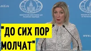 Боятся назвать виновных! Захарова о попытках Запада ЗАПУТАТЬ ситуацию с подрывом Северных потоков