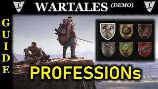 WARTALES - Guide || Crafting || What are PROFESSIONs