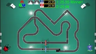 Dual simulation of JMCR2024© district tournament in Webots (@webots @RenesasMCR1