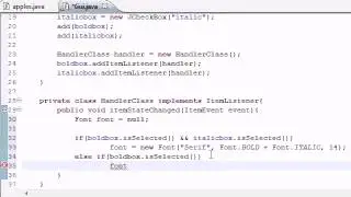 Java Programming Tutorial   65   The Final Check Box Program