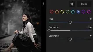 Lightroom Dark Black Tone Photo Editing | Lightroom Best Photo Editing