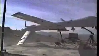 First succesful launch of Hellfire missile from a Predator drone