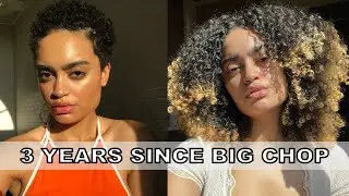 3 YEAR HAIR GROWTH UPDATE/ Healthy Hair Habits/ Curly Hair Q + A