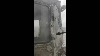 шкурим кабину львовского погрузчика