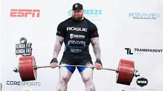 Halfthor Bjornsson Sets Deadlift World Record 501 KG | GOT Actor |