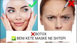 ♥️ Say no to Botox! Magic anti aging DIY mask. Immediate effect.♥️♥️