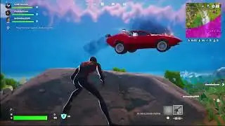 How I Survived the Craziest Fortnite Game! with kluck and bat