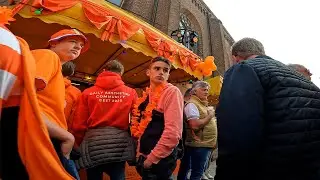 King's day celebration in Netherlands