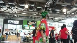 Sassy Seniors linedance 'I'm Lit' at The Amp June Birthdays celebration
