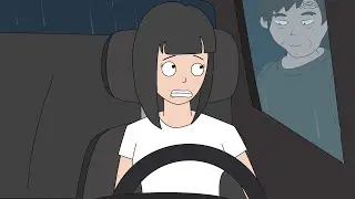 Driving Alone At Night - True Scary Story Animated