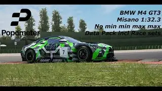ACC BMW M4 GT3 - Misano 1:32.3 - Hotlap + Setup in the Data Pack