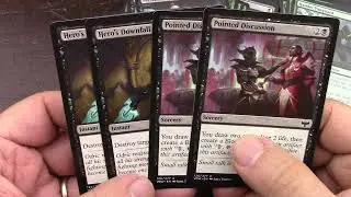16 2021-22 Cube Black and Green Crimson Vow Theme Boosters