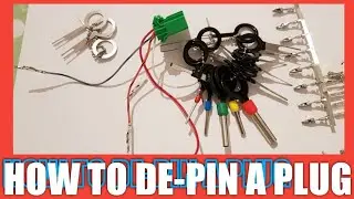 DEPINNING AUTOMOTIVE CONNECTOR 
remove terminal from a depin wiring connector