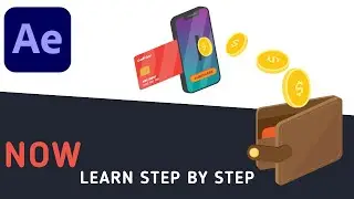 NOW Learn Step by Step Cashback Animation | After Effects Tutorials | Explainer Animation |