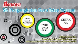 Aplikasi SK Pengangkatan Guru | Aplikasi Pendidikan