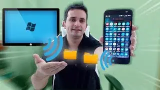 Melhor forma ENVIAR ARQUIVOS sem cabo USB l CELULAR PARA COMPUTADOR