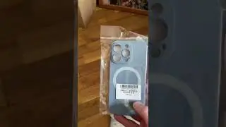Распаковка чехла с MagSafe для iPhone 14 pro