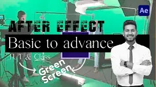 Keying Edges Removing Green Screen | After Effect cc 2023