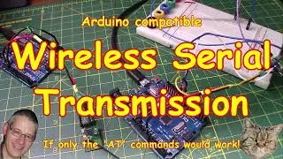 #257 Wireless Serial Comms⚡for your Arduino (or other μController)