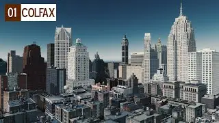 Carving Downtown - Cities Skylines: Colfax - 01