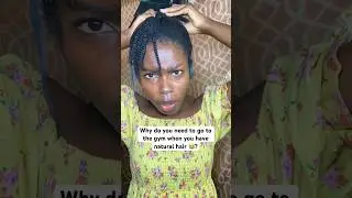 Styling 4C hair is an EXTREME SPORT!😭 (pt.2)