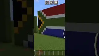 Флаг ЮАР в Майнкрафт