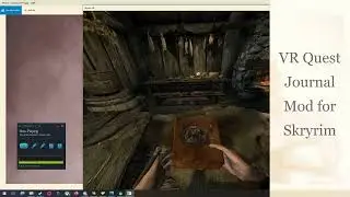 VR Quest Journal Mod for SkyrimVR