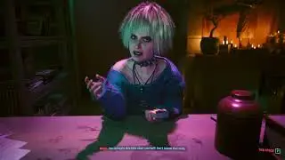 Misty bursts out in anger - Cyberpunk 2077 - Phantom Liberty